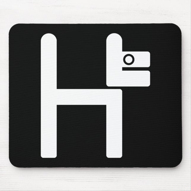 "Würstchen-" Puzzlespiel Mousepad (Vorne)