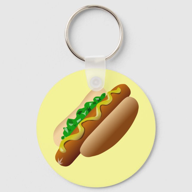 Würstchen Schlüsselanhänger (Vorderseite)