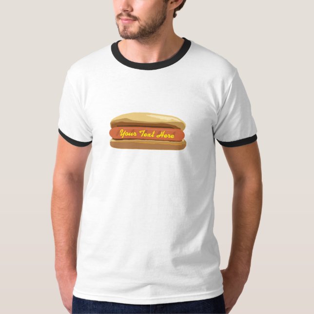 Würstchen-T-Shirt T-Shirt (Vorderseite)