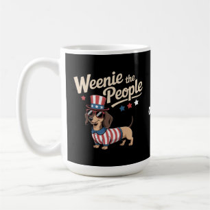 Würstchen The People Funny Dackel Lover 4. Juli Kaffeetasse