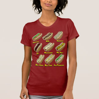 Würstchen über Amerika T-Shirt