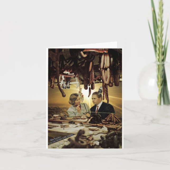 Wursteinkaufen - karte (Vorderseite)