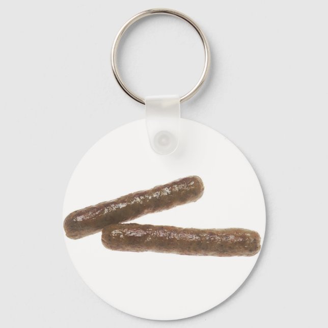 Wurstlinks Schlüsselanhänger (Vorderseite)