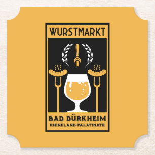 Wurstmarkt Bad Dürkheim Untersetzer