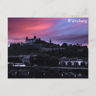 Würzburg, Deutschland Postkarte