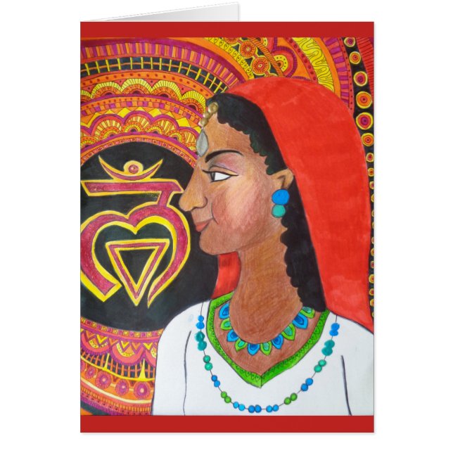 Wurzel Chakra (Flucht) Karte (Vorne)