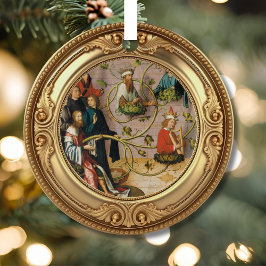 Wurzel des Jesse-Baums Advent Ornament Aus Metall
