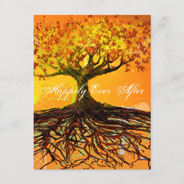 Wurzeln der Liebe Postkarte (Vorderseite)