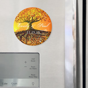 Wurzeln der Liebe Save the Date Magnete Magnet