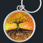 Wurzeln der Liebe Schlüsselanhänger<br><div class="desc">Schlüsselanhänger für den Empfang Flitterwochen. Tree Wedding Einladungen für das Märchenwald Outdoor Boho bohemian Lover. Roter Liebe mit Vögeln 5 x 7 Einladung zum Hochzeitsfeiern mit Wirbel und Herz - Siehe Mehr Whimsikbaume von Sandra - weitere Einladungen mit Sandra - Braun Tree Bright Aqua Blue Save the Date5 Green Swirl...</div>