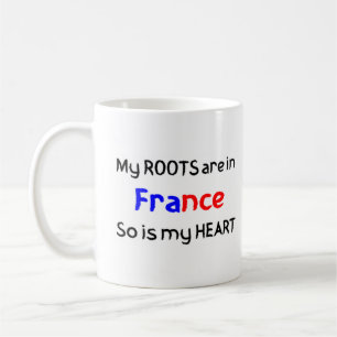 Wurzeln des Frances Kaffeetasse