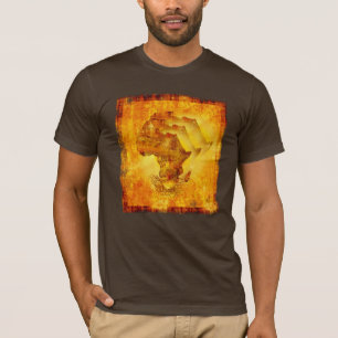 Wurzeln eines afrikanische Dämmerungs-Afrika T-Shirt