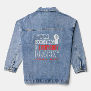Wurzeln für alle schwarzen Afrikaner Jeansjacke