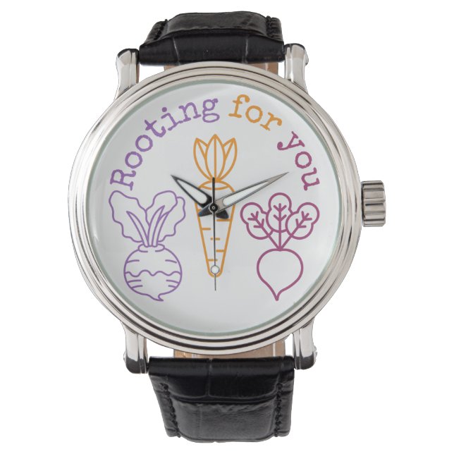 Wurzeln für dich armbanduhr (Vorderseite)