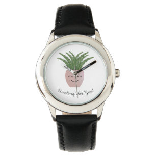 Wurzeln für dich Fern Armbanduhr