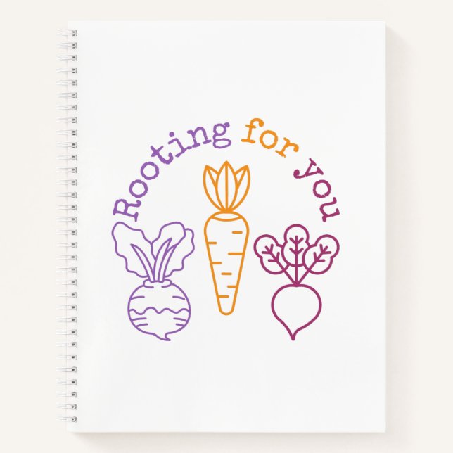 Wurzeln für dich notizbuch (Vorderseite)