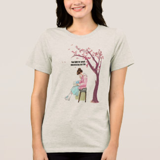 Wurzeln in Bemühungen, Erfolg zu erreichen Tri-Blend Shirt