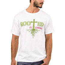 Wurzeln in Christus Christliches Glaube Shirt