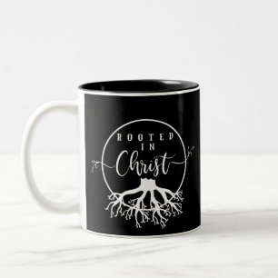 Wurzeln in Christus Zweifarbige Tasse