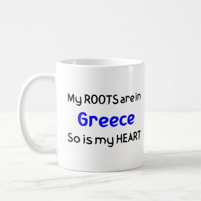 Wurzeln Kaffeetasse (Links)