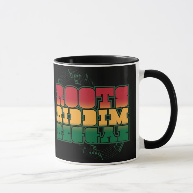 Wurzeln Riddim Reggae Tasse (Rechts)