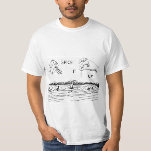 würzen T - Shirt 2 Seite