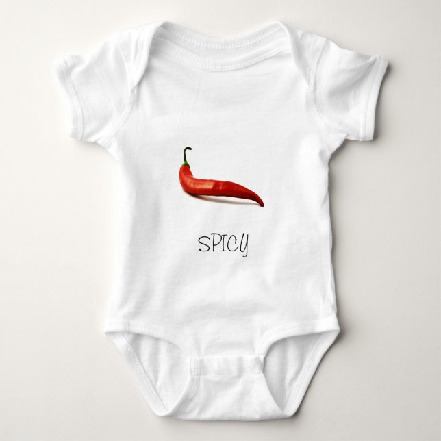 WÜRZIG BABY STRAMPLER (Vorderseite)