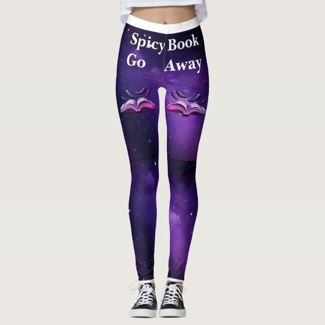 Würzige Buch Leggings (Vorderseite)
