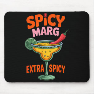 Würzige Marg extra cinco de mayo Sommer Pub Bar Mousepad
