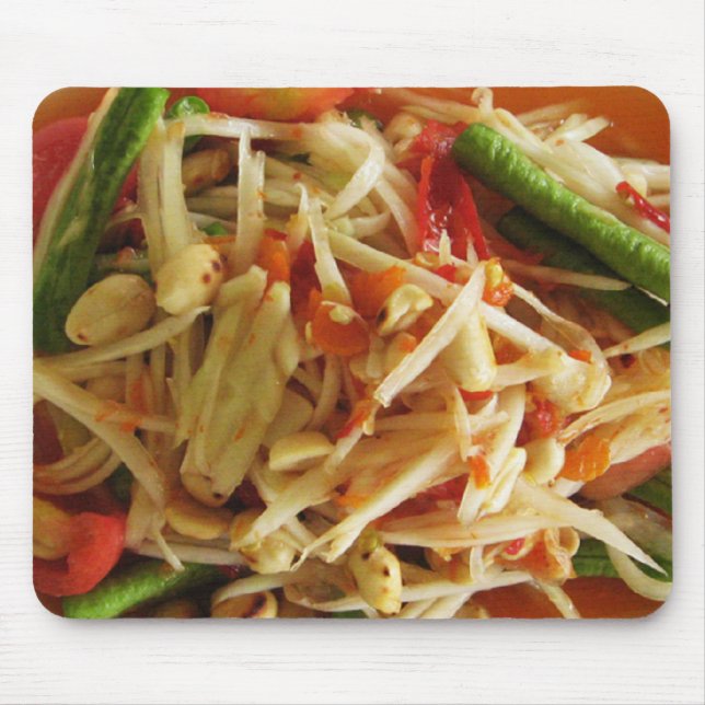 Würzige Papaya-Salat[Som Tam]… thailändische Mousepad (Vorne)