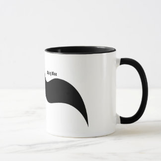 Würzige Reis-Schriftart Parenthese Tasse