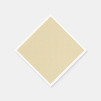 Würzige Senf-Tupfen Serviette