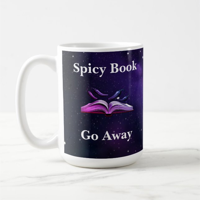 Würziger Buchbecher Kaffeetasse (Links)