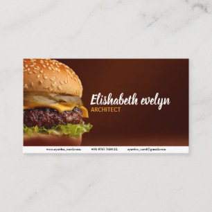 Würziger Burger Genuss g43 Visitenkarte
