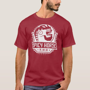Würziger Pferdedunkelheits-T - Shirt
