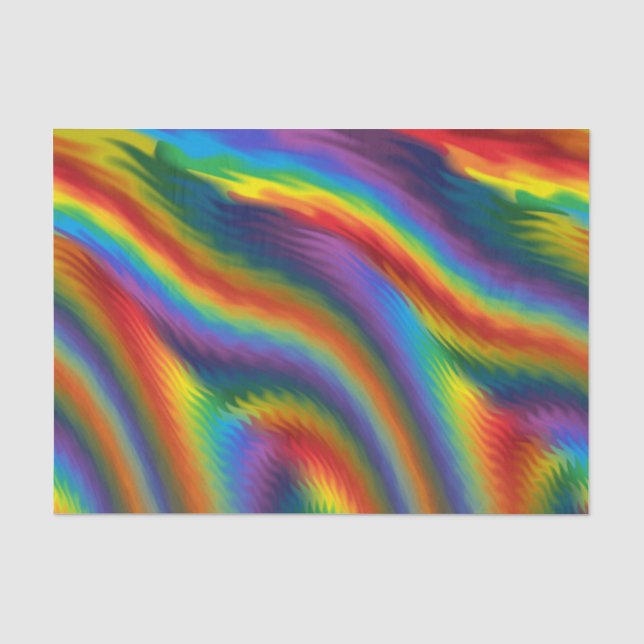 Würziger Regenbogen Seidenpapier (Vorderseite)
