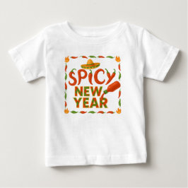 Würziges neues Jahr Baby T-shirt