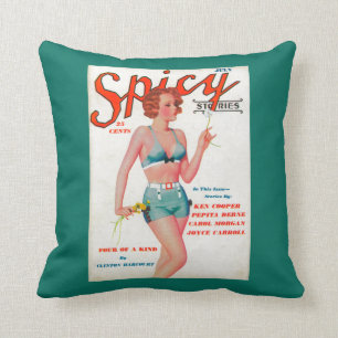 Würziges Titelseite Kissen