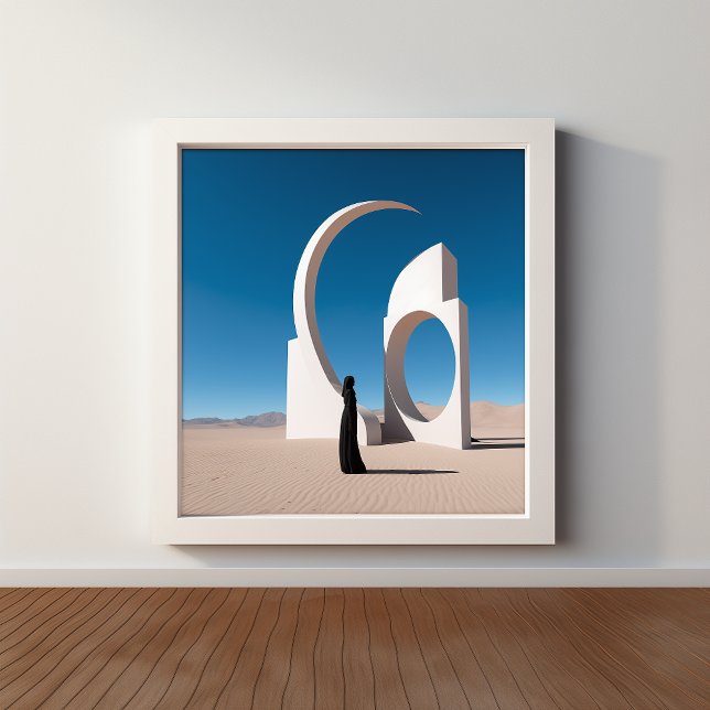 Wüste Arcana: Flüstern des Kosmos Fotodruck (Von Creator hochgeladen)