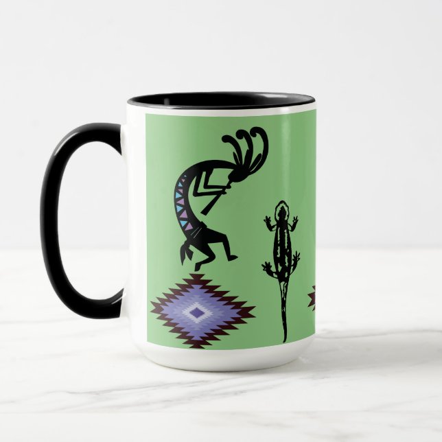 Wüste Arizona Southwestern Kokopelli Tasse (Links)