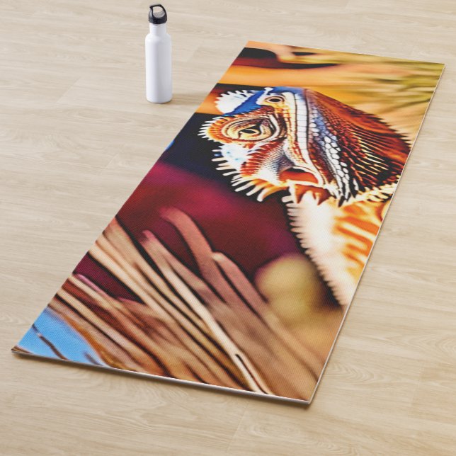 Wüste Bartded Dragon Yogamatte (Beispiel)