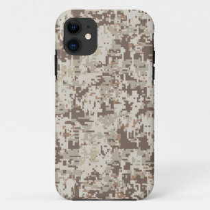 Wüste Beige Style Digitale Camouflage iPhone 11 Hülle