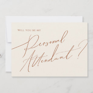 Wüste Beige-Teilnehmerkarte Einladung