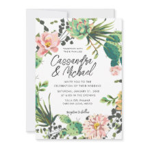 Wüste Blooms Hochzeit