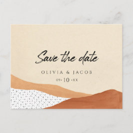 Wüste | Boho Save the Date Karte