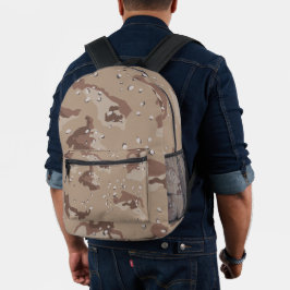 Wüste-Camouflage Bedruckter Rucksack