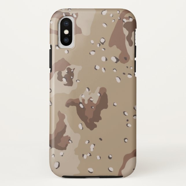 Wüste-Camouflage Case-Mate iPhone Hülle (Rückseite)