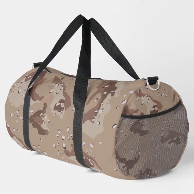 Wüste-Camouflage Duffle Bag (Rechte Ecke)