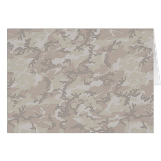 Wüste Camouflage Hintergrund beleuchtet (Vorderseite (Horizontal))