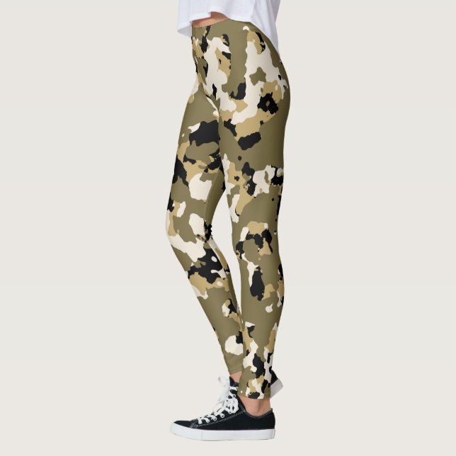 Wüste-Camouflage Leggings (Links)